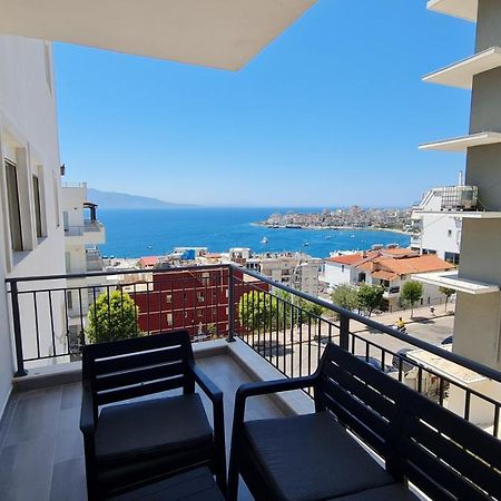 Sea And City View Apartment Sarandë Buitenkant foto